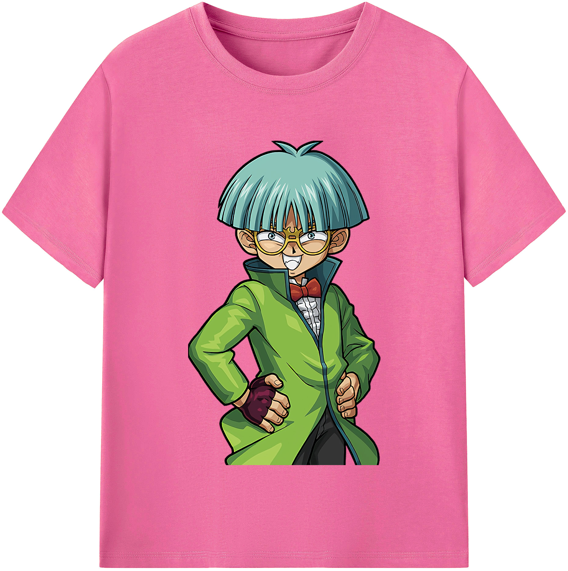 （画像用） 遊☆戯☆王 Yu-Gi-Oh! レディースカジュアルプリントTシャツ（綿100％）